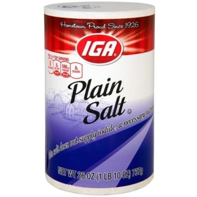 IGA Plain Salt 737G