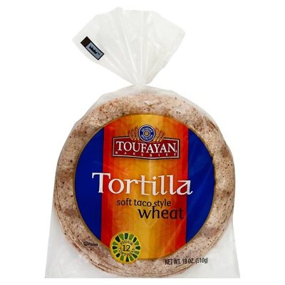 Toufayan Wheat Tortillas 510G